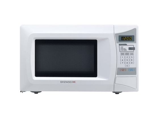 MICROONDAS DAEWOO 0.7 PIES CUBICOS.