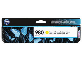 CARTUCHO HP 980 - D8J09A - AMARILLO - 83ML - PARA IMPRESORA PAGEWIDE X555 / X585