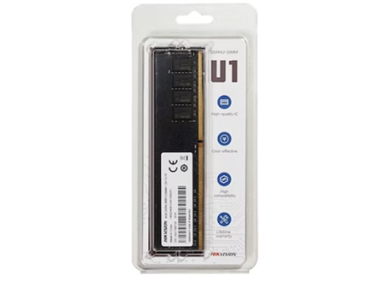 MEMORIA 16GB (1X16) HIKVISION, P/DESKTOP ,DDR4 3200MHZ 16GB, UDIMM, 288 PIN (STD U1)