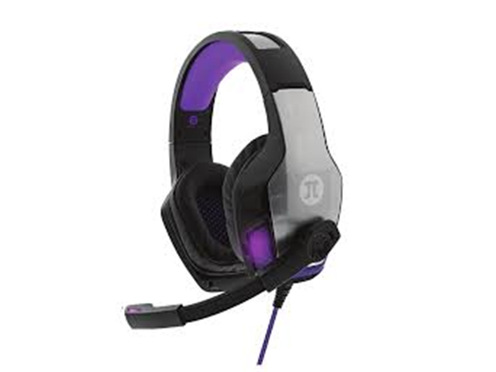 AUDIFONO CON MICROFONO PRIMUS ARCUS 250S, GAMING, SONIDO 7.1, BANDA AJUSTABLE, CONTROL DE VOLUMEN Y MIC, CANCELACION DE RUIDO, ALMOHADILLAS EN PIEL PARA LARGAS HORAS DE JUEGO, MODULO USB PARA SONIDO ENVOLVENTE, MORADO/NEGRO (PHS-250)