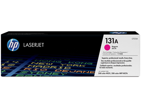 TONER HP 131A - CF213A - MAGENTA - 1,800 PAGINAS - PARA IMPRESORA COLOR LASERJET PRO - M251N, M251NW, M276N, M276NW