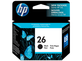 CARTUCHO HP 26 - 51626A - NEGRO - 40ML - PARA IMPRESORA DESKJET PLUS 400 / 400L / 420C / 500 / 500C / 510 / 520 / 540 / 550C / FAX 300 / 900 / DESIGNJET 200 / 220 / 600