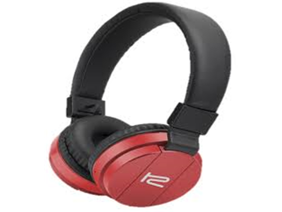 AUDIFONO CON MICROFONO KLIPX, BLUETOOTH FURY, PLEGABLE ROJO (KHS-620RD)
