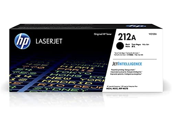 TONER HP 212A - W2120A - BLACK - 5,500 PAGINAS - PARA LASERJET COLOR  - M554DN - M555DN - M578DN