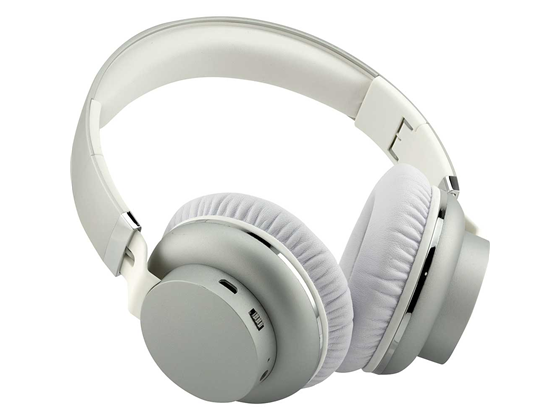 AUDIFONO CON MICROFONO COBY, BLUETOOTH 5.0, SOUND STEREO, FM RADIO, AUX, TF. (CHBT-716-SIL)
