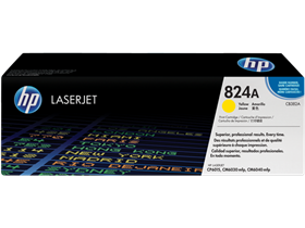 TONER HP 824A  CB382A,  AMARILLO,- 21,000 PAGINAS PARA IMPRESORA HP LASERJET COLOR - CL2000, CM6030, CM6040, CP6015