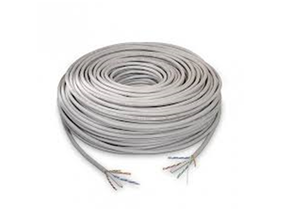 CABLE UTP POR PIES NEXXT CAT 5, AZUL / GRIS. VENTA POR PIES.