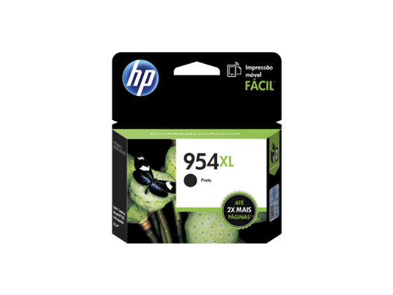 CARTUCHO HP 954XL BLACK (L0S71AL) HIGH YIELD - PRINT CARTRIDGE - 1 X PIGMENTED COMPATIBLE PRODUCTS — HP OFFICEJET 7740 (G5J38A) - OFFICEJET PRO 8210 / 8710 /8720