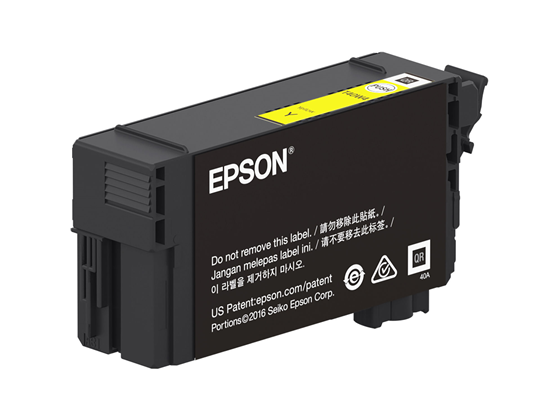 CARTUCHO EPSON XD2 T40W AMARILLO, COMPATIBLE CON SURECOLOR T3170 & T5170 PRINTERS.