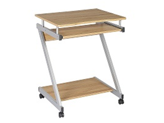 MESA XTECH SIN TOPE, BANDEJA PARA TECLADO, COLOR MADERA (XTF-CD193)