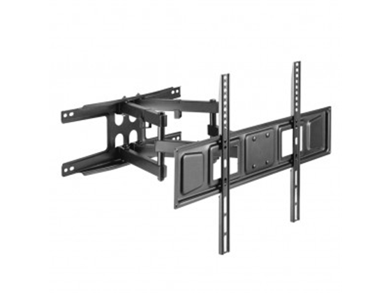 SOPORTE PARA TV, ARGOM MOVIMIENTO COMPLETO, INCLINABLE, CON DOBLE BRAZO SIZE: 37-80", BASE DE MONTAJE 18.5" DE ANCHO.