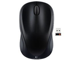 MOUSE LOGITECH M317 INALAMBRICO OPTICO (NEGRO) USB NANO RECEIVER - LA BATERÍA PUEDE DURAR HASTA UN AÑO SIN CAMBIARLA.