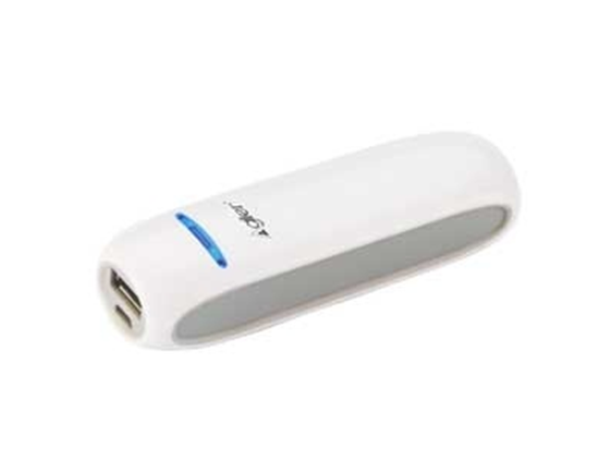 CARGADOR MOVIL AGILER (POWER BANK), BACKUP BATTERY, 2600MAH, USB OUTPUT 5V/1A, VERDE. (AGI-5700G)