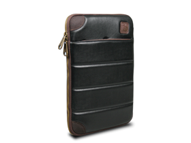 SLEEVE PORT 11" GRIS PARA APPLE, SANDWICH MESH PROTECTION INSIDE, METAL COPPER ZIPPER, EMBOSSED LOGO.