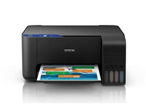 IMPRESORA REFURBISHED EPSON ECOTANK L3110 AIO | IMPRIME, COPIA Y ESCANEA, SISTEMA DE TINTA CONTINUA | ESCÁNER DE 48 BITS X 600 X 1200 | OPEN BOX
