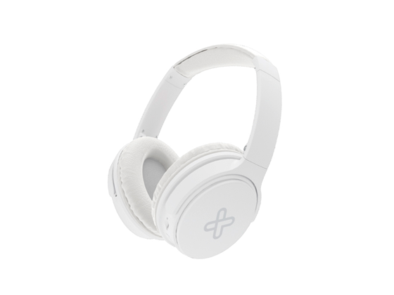 AUDIFONO CON MICROFONO KLIPX MELODIK, BLUETOOTH V5.0, BATERIA RECARGABLE, 10 HORA DE REPRODUCCION APROX. BLANCO, LIVIANO, CONTROLES DE VOLUMEN Y REPRODUCCCION, MICROFNO INTEGADO, (KWH-050WH)