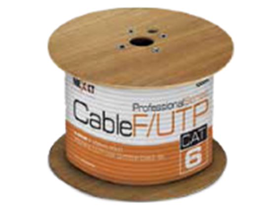 ROLLO DE CABLE FOIL UTP NEXXT, CAT6, 1000 PIES, PARA EXTERIOR (AB356NXT07)