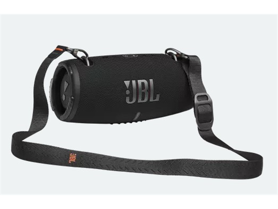 BOCINA JBL  XTREME 3 BLUETOOTH 5.1, WATERPROOF IP67, 2 X 25W RMS WOOFER + 2 X 25W RMS TWEETER, 3.5 MM IMPUT, POWER BANK INCLUIDO, 12DBM, PARTYBOOST, 15 HRS AUTONOMIA, COLOR NEGRO (XTREME3BLKAM).