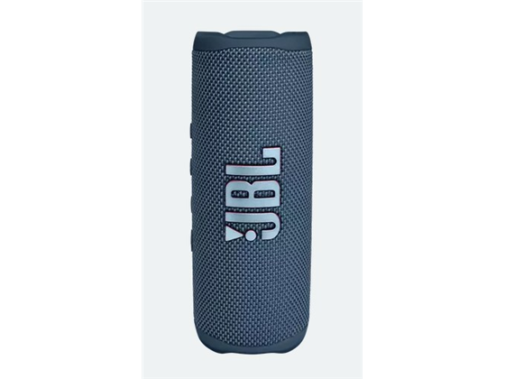 BOCINA PORTATIL JBL FLIP 6, BLUETOOTH 5.1, A PRUEBA DE AGUA (IP67), 30 VATIOS, FRECUENCIA DINAMICA 63 HZ- 20 KHZ, RENDIMIENTO 12 HORAS, TIEMPO DE CARGA 2.5 HORAS, CONEXION JBL PARTYBOOT PARA EMPAREJAR 2 ALTAVOCES COMPATIBLES, COLOR AZUL (FLIP6BLUAM)