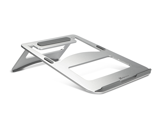 COOLING PAD KLIPX, PARA NOTEBOOK, DE 11" HASTA 15.6", ALUMINIO - IDEAL PARA MACBOOK - MAC AIR - (KAS-001)