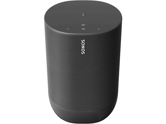 BOCINA PORTABLE SONOS MOVE BNEGRO, CON PUERTO ETHERNET, WIFI, BLUETOOTH 4.1, CAPAZ DE COMBINARSE CON OTRAS BOCINAS SONOS, BATERIA HATA 11 HORAS DE REPRODUCCION, CERTIFICACION IP56, PUERTO USB TYPE C, COMPATIBLE CON AMAZON ALEXA Y EL ASISTENTE DE GOOGLE, APPLE AIRPLAY 2.