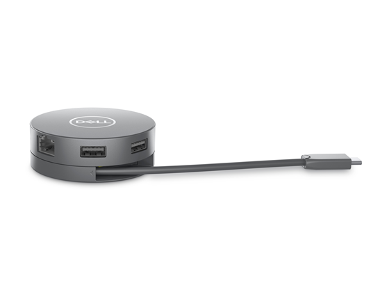 DOCKING STATION DELL DA305 PARA LAPTOP DELL, 6 EN 1 USB-C, 2X USB-A 3.2, 1X USB-C, 1X RJ45, 1X HDMI 2.0, 1X DISPLAY PORT. (470-AFJI)