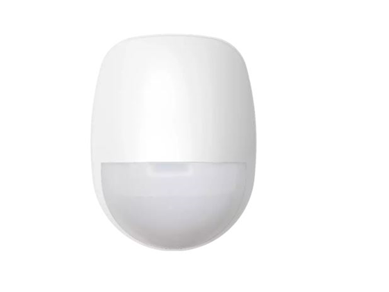 DETECTOR PIR CABLEADO HIKVISION PARA INTERIOR, INMUNIDAD A MASCOTAS, RANGO DE DETECCIÓN DE 18 MTS, ANGULO DE 90 DE COBERTURA (AX HYBRID)
