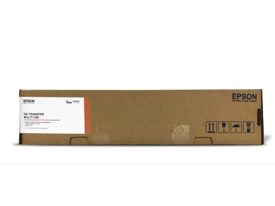 ROLLO DE PAPEL EPSON SUBLIMACIÓN (DS TRANSFER), 2 ROLLO X CAJA, TERMINACION MATTE, 2" CORE, 87GR, 107 ISO, 11" X 100' (S450365). PARA IMPRESORA F170, F570.