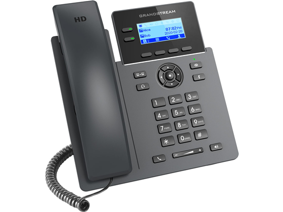 TELEFONO IP GRANDSTREAM GRP2602W, WIFI, 2-LÍNEA, 4-SIP