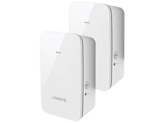 REPETIDOR LINKSYS RE6350 2PK BUNDLE AC1200, 2.4GHZ, 300MBPS + AC867 MBPS, 802.11 A, WPS, INDOOR, BLANCO.