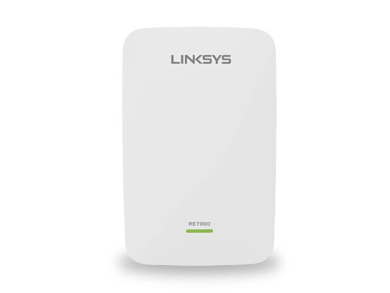 REPETIDOR LINKSYS RE7000 MAX-STREAM AC1900 (N300 + AC1733) +WIFI SPEEDS, RANGO DE 2,500 MT2,  2.4GHZ +5GHZ, 802.11 A/G,AC,B Y N, 1 PUERTO LAN GIGABIT, WPS, INDOOR, BLANCO.