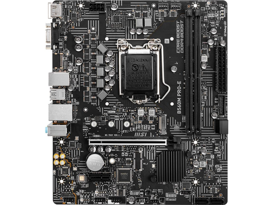 MB MSI B560M PRO-E LGA 1200 INTEL B560 SATA 6GB/S MICRO ATX