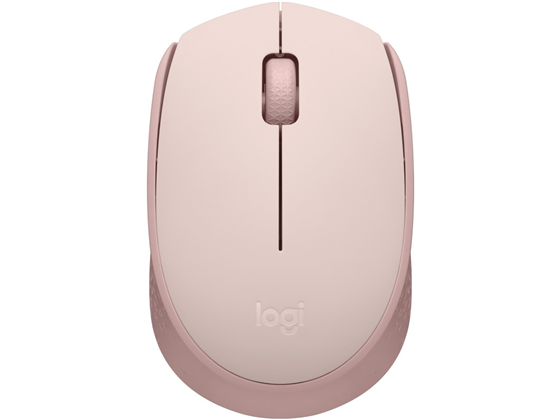 MOUSE LOGITECH M170 INALAMBRICO OPTICO, RECEPTOR USB, ROSADO.