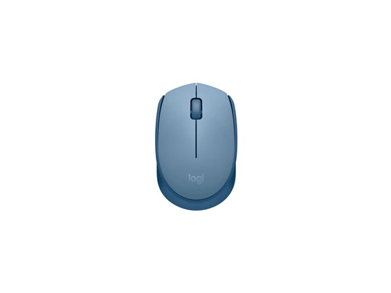 MOUSE LOGITECH M170 INALAMBRICO OPTICO, RECEPTOR USB, GRIS AZULADO.