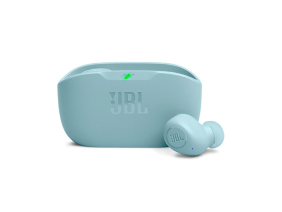 AUDIFONOS JBL VIBE EARBUDS  BLUETOOTH 5.2, 8MM DRIVER IPX54 EARBUD / IPX52 BASE, 16 OHMS,  8 HRS PLAY TIME, 24 HRS BASE (3 CARGAS), CARGA RAPIDA, TWS, HANDFREE, AMBIENT AWARE, COLOR MENTA.