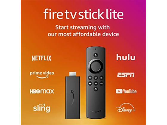 AMAZON FIRE TV STICK LITE HD, STREAMING/ALEXA LITE, PARA CONVERTIR TV NORMAL EN SMART TV, PUERTO HDMI, CONTROL REMOTO, WIFI 80211AC. (840080566627)