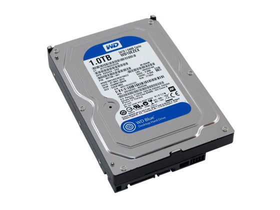 DISCO DURO 1TB INTERNO 3.5" SATA 3.0GB/S WESTERN DIGITAL,7200RPM, 64MB.