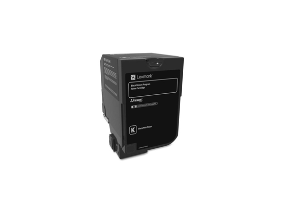 TONER LEXMARK 74C0SKG, BLACK, 7000 PAGINAS, PARA IMPRESORAS CS720DE, LEXMARK CS725DE, LEXMARK CX725DE