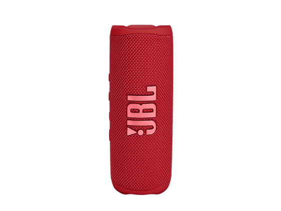 BOCINA JBL FLIP 6 BLUETOOTH 5.1, WATERPROOF IP67, 30W, 10 DB, JBL PARTYBOOST, 12 HRS AUTONOMIA, COLOR ROJO (JBLFLIP6REDAM).