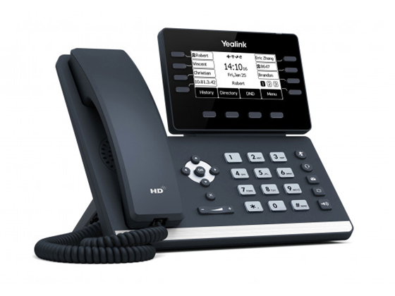 TELEFONO IP YEALINK SIP-T53W, PANTALLA 3.7", 8 LINEAS, 12 SIP