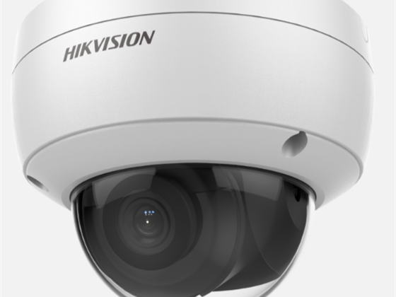 CAMARA DE VIGILANCIA HIKVISION ACUSENSE, IP, DOMO, 8MP (3840 × 2160), IP67, IK10, MICROFONO, IR 30M.