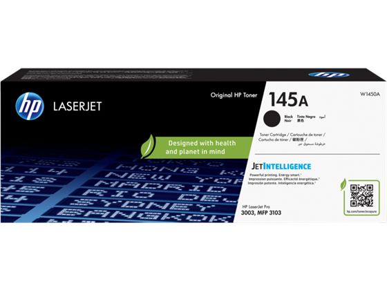TONER HP - 145A - W1450A - NEGRO - 1,700 PAGINAS - PARA IMPRESORA LASERJET 3003DN - 3003DW - 3103FDW - 3103FDN