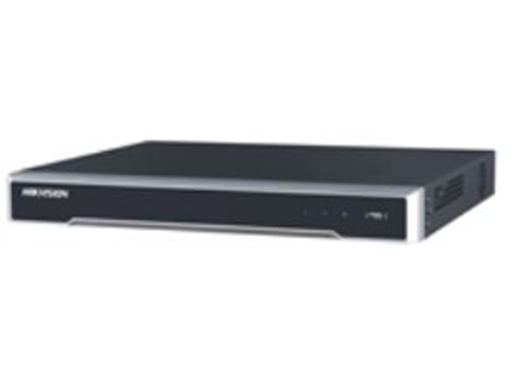 NVR HIKVISION, 8 CANALES, 4K, 1U, 8MP, 8 POE, (3840 × 2160), 2 SATA, UP TO 6TB, H.265/H.265+/H.264/H.264+/MPEG4