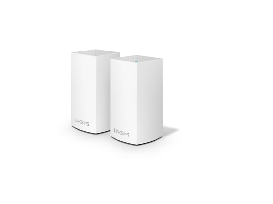 ACCESS POINT LINKSYS VELOP WIRELESS AC1200 (867 + 300 MBPS) MU-MIMO DUAL-BAND WHOLE HOME MESH WI-FI 5 SYSTEM (2 UNITS)
