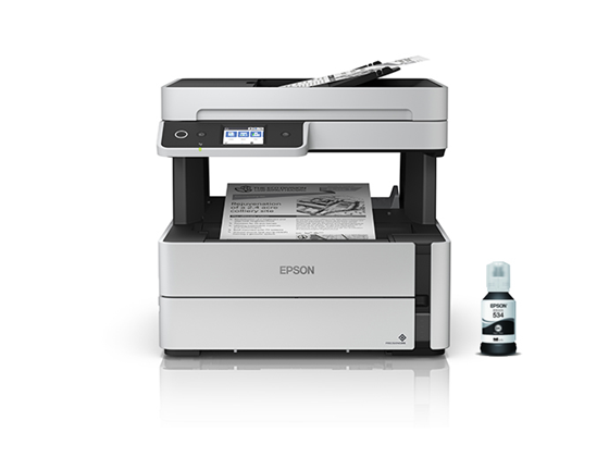 IMPRESORA EPSON ECOTANK M3180, 4 EN 1, IMPRIME, COPIA, ESCANEA, FAX , ETHERNET  WIFI (INALÁMBRICA), BLANCO Y NEGRO, HASTA 1200 X 2400 DPI DE RESOLUCIÓN, 20 ISO PPM, 39 PPM BLACK USB 2.0