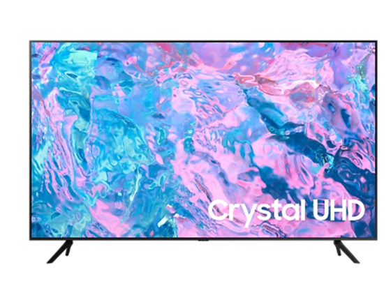 TELEVISOR SAMSUNG 50" CRYSTAL UHD 4K, SMART, (3,840 X 2,160), 60HZ, HDR10+, COLOR CRISTAL DYNAMIC, 3 HDMI +  USB + ETHERNET, OPTICAL X1 + WIFI DIRECT, SPEAKERS 20W 2CH,  RF ANTENA, BT 5.2 (UN50CU7000) (UN50CU7000FXZA)