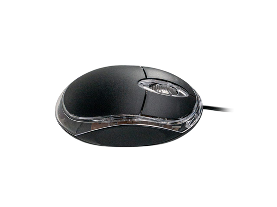 MOUSE OPTICO RIPPA MODELO M811, CONEXION USB, 2 BOTONES, NEGRO (111003)