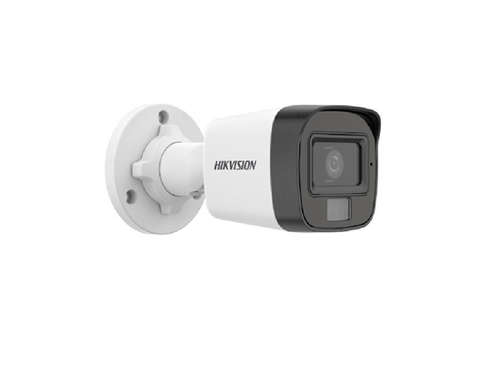 CAMARA DE VIGILANCIA HIKVISION, ANALOGA, HYBRID LIGHT, BULLET, 2MP,  (1920 1080), EXIR 2.0 (20M), IR. MICROFONO, AUDIO VIA COAXIAL