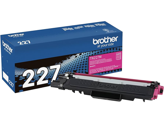 TONER BROTHER MAGENTA TN227M HIGH YIELD, 2,300 PAGINAS, PARA IMPRESORA MFCL3710CW