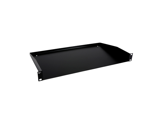 BANDEJA PARA RACK SOLIDA NETSYS, 2U, 470MM ANCHO X 350MM PROFUNDIDAD, PARA GABINETES DE PARED, NEGRO (NET-77011912S)